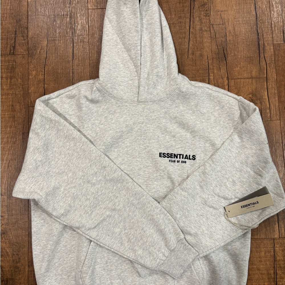 Light Oatmeal Essential Hoodie